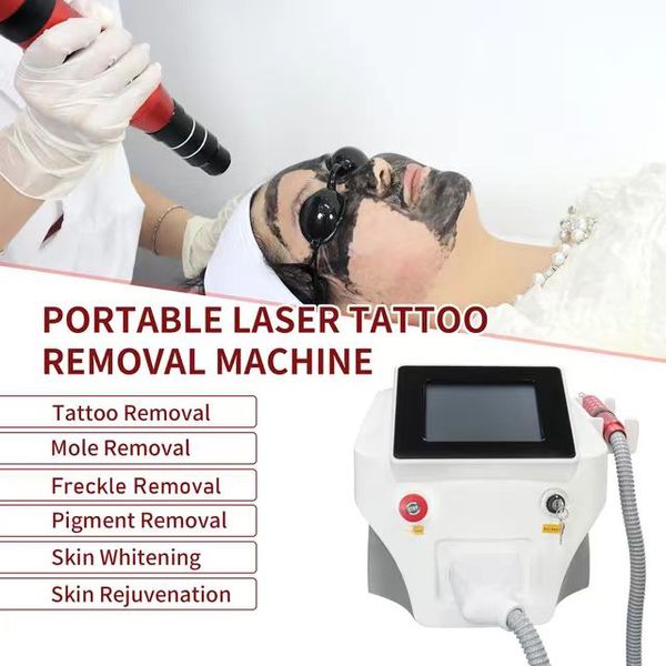 Grande potência Q comutou laser Nd Yag 2000w picolaser portátil 1064nm 755nm 532nm q comutou remoção de tatuagem pico laser preços máquina de remoção de pigmento