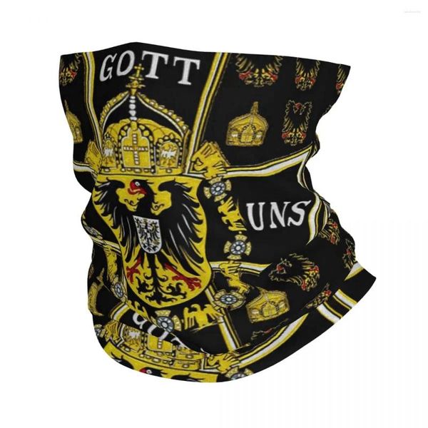 Sciarpe German Kaiser Bandiera Imperiale Bandana Copricollo Stampato Germania Impero Sciarpa Avvolgente Ciclismo All'aperto Unisex Adulto Antivento