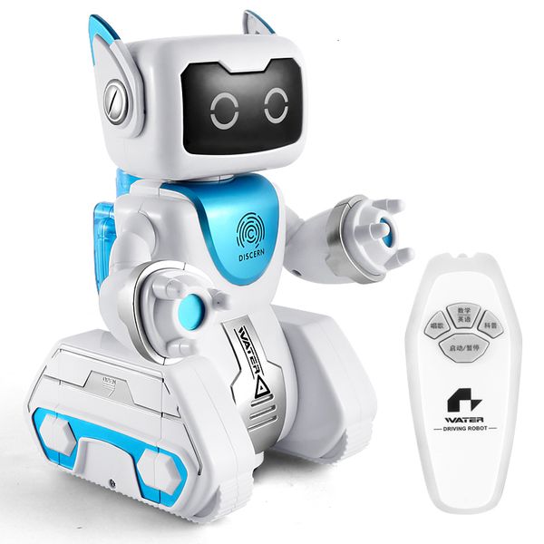 RC Robot Toys K11 EMO Toy Remote Remote Cat Smart Children Crianças Cantas Ação da Dança Figura Gesto Sensor Gift For Boys Le 230419