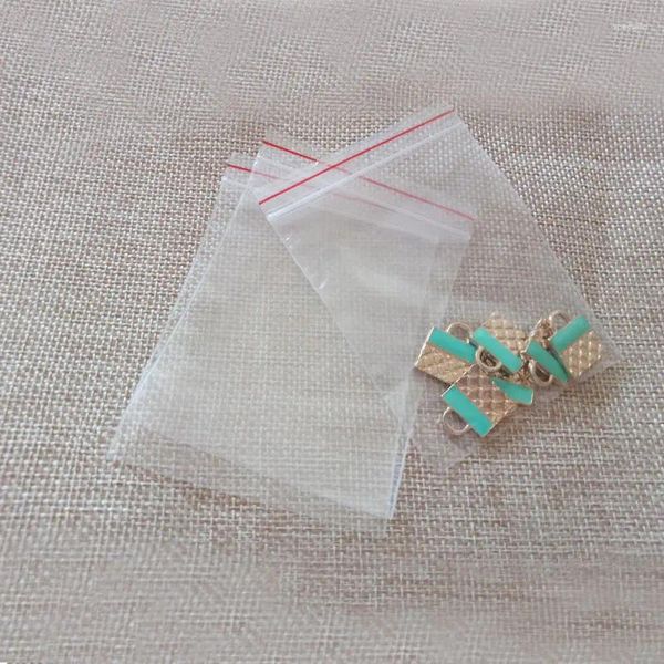 Sacchetti per gioielli 1000 pezzi 15x22 Sacchetti a chiusura lampo in plastica trasparente Pe trasparente con chiusura a zip per stoffa/natale/regalo/espositore per imballaggi di gioielli