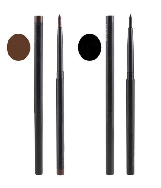 M Brand Eyeliner Automatischer rotierender Augenbrauenstift Eyeliner Einziehbarer schwarzer und brauner wasserdichter Eyeliner-Stift DHL 6356005