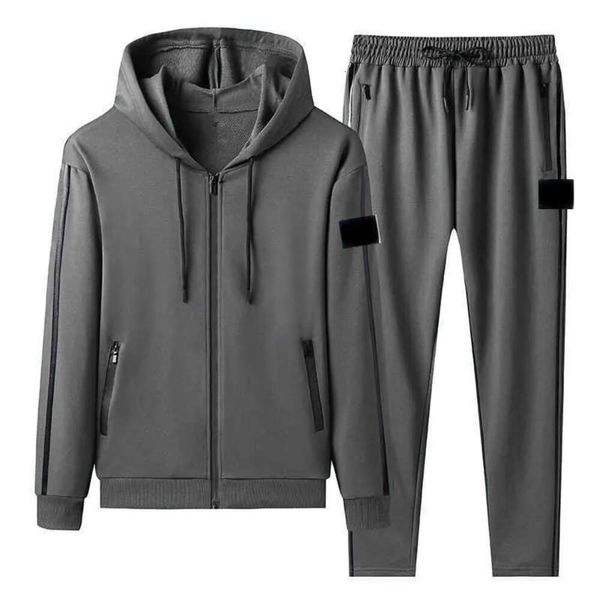 Felpe con cappuccio Stones Island Felpe Cp Giacca Cp Stone Uomo Tute casual Primavera e autunno Toni sportivi Island Maglione Cp Felpa con cappuccio 133