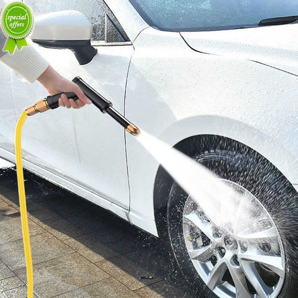 Neu Neue Autowaschanlage Wasserpistole Autowaschzubehör Einstellbare Hochdruckwassergreifdüse Sprinkler Waschschaum für Autowaschwerkzeuge