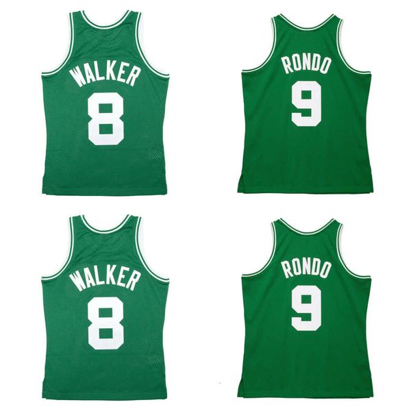 S Sl Antoine Walker 2000-01 Celtices Basketball Jersey Bostons Ron Rondo 2007-08.