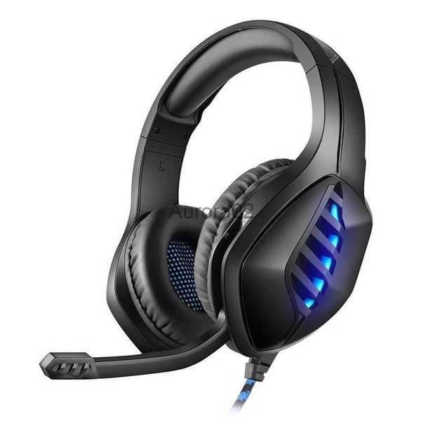 Mobiele telefoon-oortelefoon Gaming-headset met microfoon 3,5 mm-aansluiting Gamer-hoofdtelefoon met ruisonderdrukkende microfoon Stereo surround-geluid In-line hoofdtelefoon YQ231120