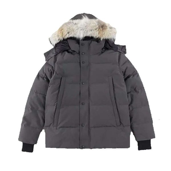 Mooses Knuckles 14 colori Abbigliamento firmato Alta qualità Canada G29 G08 Parka Wyndham Wolf Vera pelliccia Piumino da uomo Cappotto da donna Inverno Corpo caldo Parka 395