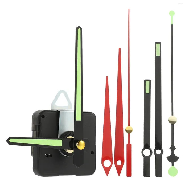 Uhren-Zubehör-Set, Uhrwerk-Teile, Outdoor-Kits, selbst funktionsfähig, Ersatz für geräuschlosen Mechanismus, lange Welle