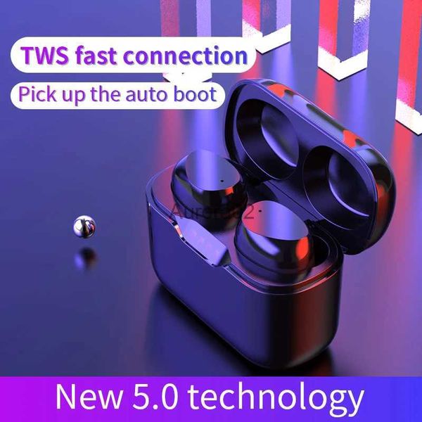 Fones de ouvido de telefone celular T1 sem fio Bluetooth Fones de ouvido Redução de ruído HD Chamadas Touch Fones de ouvido à prova d'água TWS Fone de ouvido para jogos para Android IOS YQ231120