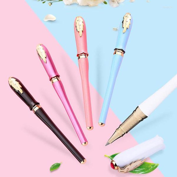 Picasso 986 Penna roller Irene Pimio greca con confezione regalo 5 colori Femmina Bud Cap Leaf Clip Office Signature School