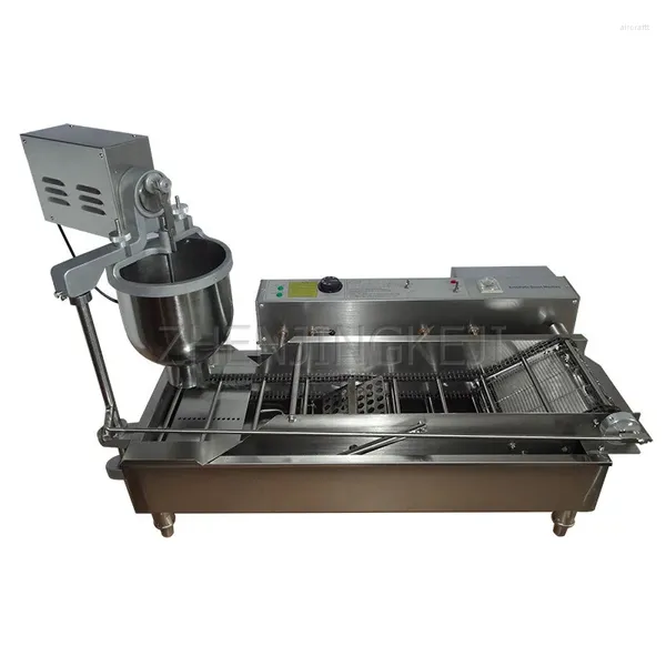 Macchina per il Pane Macchina per Ciambelle Elettrica Completamente Automatica 110V/220V Desktop in Acciaio Inossidabile Pasticceria Dessert Apparecchi Commerciali 3000W