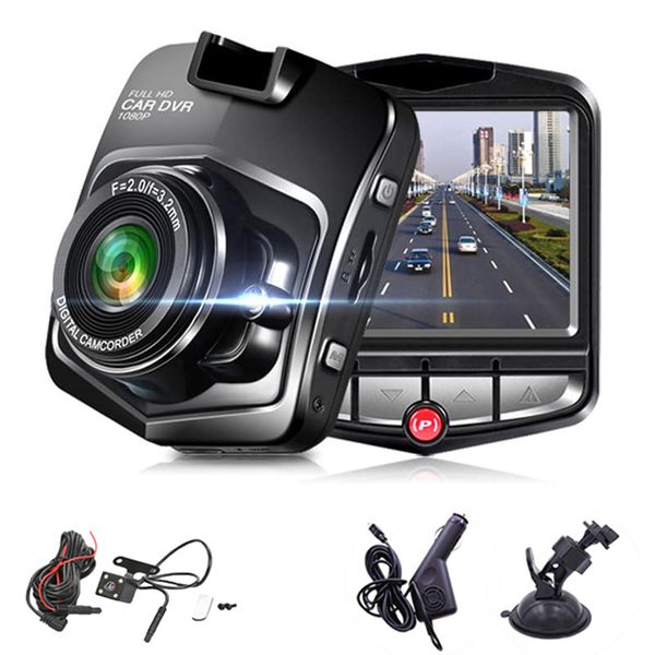 Auto Dash Cam Globale Sprache Auto DVR HD1080P 2Lens DVR Auto Videorecorder Smart Kamera G-Sensor Bewegungserkennungssensor Fahrrecorder