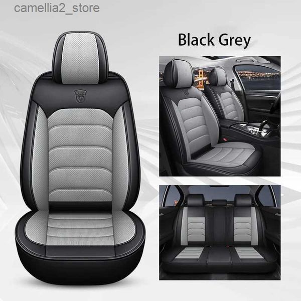 Coprisedili per auto Coprisedili per auto universali in pelle a cinque posti per Benz Tutti i modelli Classe E GLK GLC S600 400 SL W212 W211 SLK Accessori auto Q231120