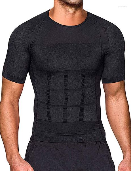 Intimo modellante da uomo Dimagrante Shapewear Corsetto Gilet Camicia Compressione Addome Pancia Controllo della pancia Vita sottile Cincher Biancheria intima Sport