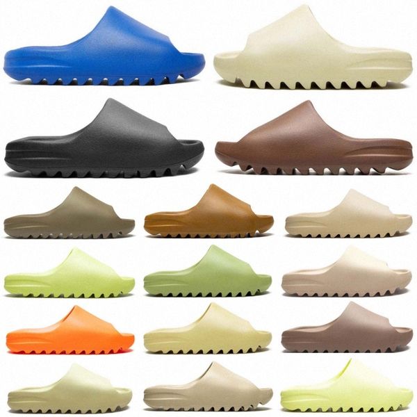 Designer Slides Eva Slipper Slate Marine Onyx Grey Resina Azure Flax MX Cinder Carbon Stone Taupe Desert Desert Sand Desert Uomini Sandali da donna Sandali 65x5#