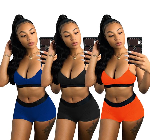 Bikini Moda Seksi Kadın Mayo Sıcak Satış Mayo Ücretsiz Nakliye Çamaşırı Bölünmüş Tankun Giyim İki Parça Set Set Malzemeleri Elastik Oluşturma Sokak Giyim Yoga Cl