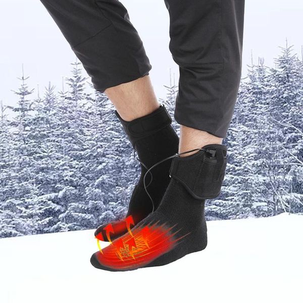 Luvas esportivas Meias de aquecimento elétrico para o inverno Mantenha seus pés aquecidos 4-8h Hunting Skiing caminhada