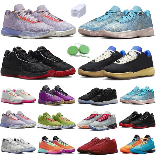 20 anos 20S Men Basketball Shoes All Racer Star Blue Black Gold Violet Frost Young Heirs Violet Frost Time Machine Diamond Total Orange Men Men Treinadores Esportes