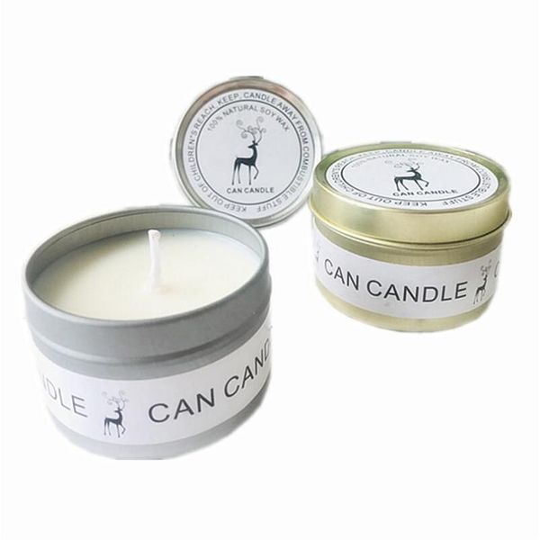 Vela perfumada caixa de lata dourada bluebells vela perfumada copo copo el celebração de casamento lembrança velas de soja entrega em casa gar dhfoz