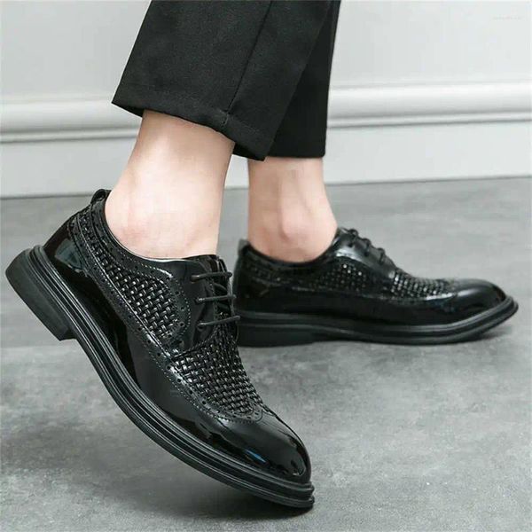 Sapatos de vestido festas cerimônia formal homem saltos tênis kit preto para homens tênis esporte bem-vindo negócio largo pé produtos