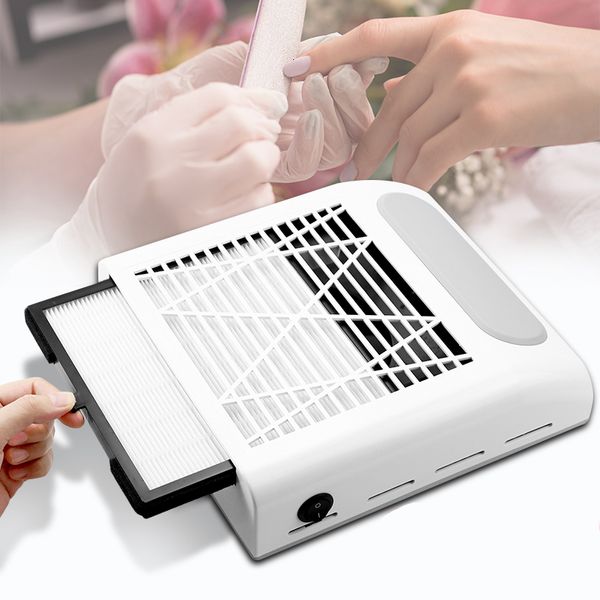 Nail Practice Display Aspirapolvere ctor Fan per Manicure pedicure Dust Absorber con filtro rimovibile Collection Salon 230421