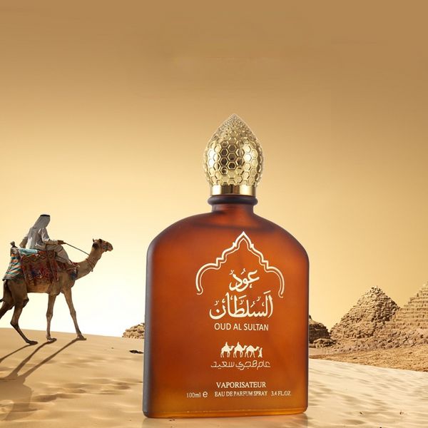 Creme de perfume de marca mais vendido de 100 ml, perfume saudita para homens, spray de perfume de designer durável e refrescante