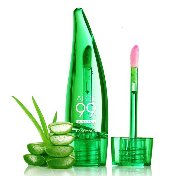 Rossetto 99% Aloe Vera Olio per labbra Temperatura Cambia colore Lucidalabbra Impermeabile Idratante Tinta per labbra a lunga durata Cosmetici per il trucco 231121