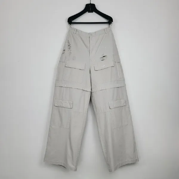 Pantaloncini taglie forti da uomo Abbigliamento estivo in stile polare con spiaggia fuori dalla strada in puro cotone lryu