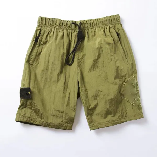 Designer Men s Shorts Stone e Island Work Biker Curto Lazer Férias Praça de Praia Bússola respirável 39Q3