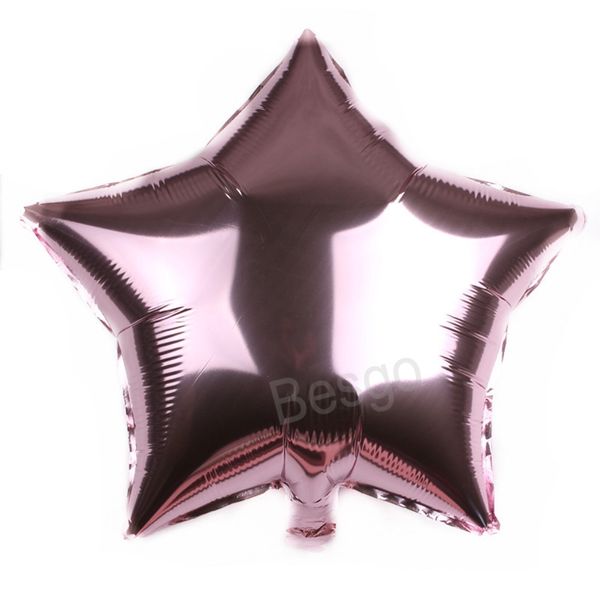 18 polegadas de cinco estrelas balão em forma de balão de casamento balão de natal halloween aniversário alumínio balões de alumínio decoração de festa