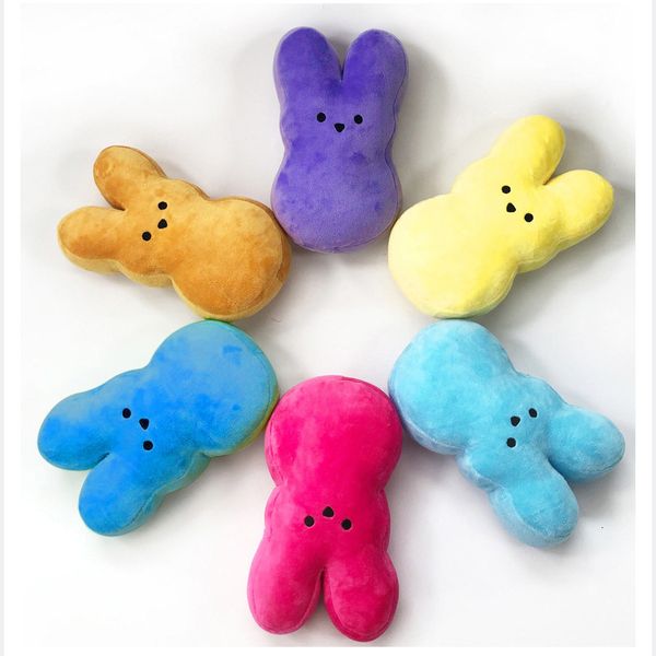 Plüschpuppen 15CM Weiches Kissen Geschenke Mädchen Jungen Spielzeug Simulation Stofftier Für Kinder Kinder Peeps Bunny Rabbit Peep Ostern Spielzeug 230421