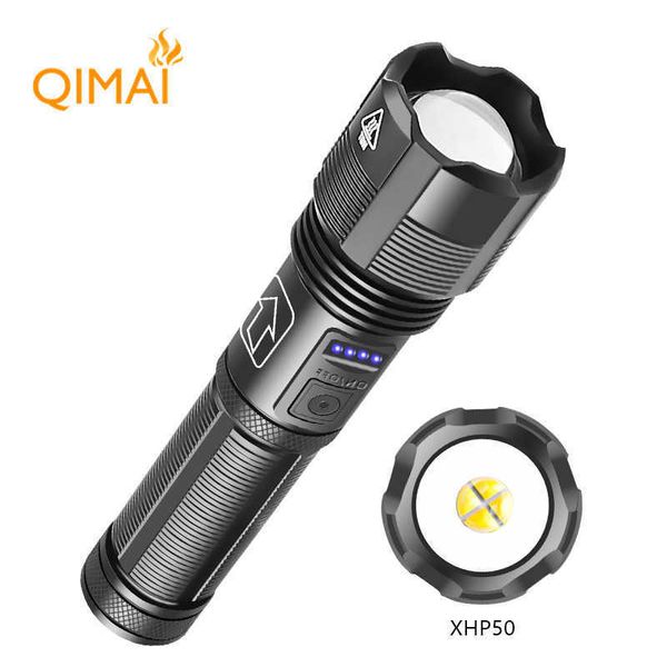 Acessórios para móveis xhp50 led lanterna de luz forte carregamento usb p70 holofote de emergência ao ar livre zoom de longo alcance
