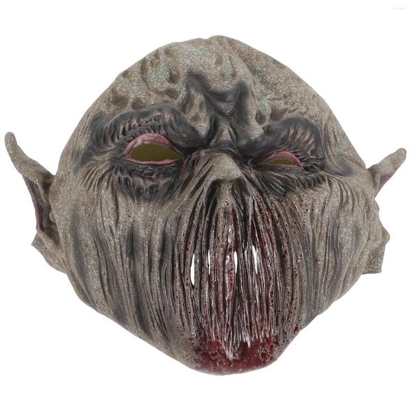 Baskenmützen für Halloween, schrecklich, gruselig, gruselig, realistisch, Monstermaske, Maskeradezubehör, Party-Requisiten, Cosplay-Kostüme