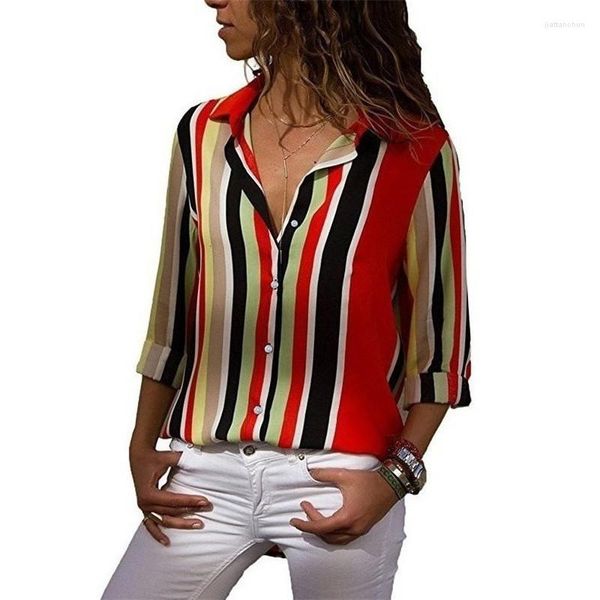 Blusas femininas 2023 Mulheres plus size size sexy chiffon blusa sólida camisa tops de escritórios elegantes senhoras corea ombro frio blusas fêmea feminina