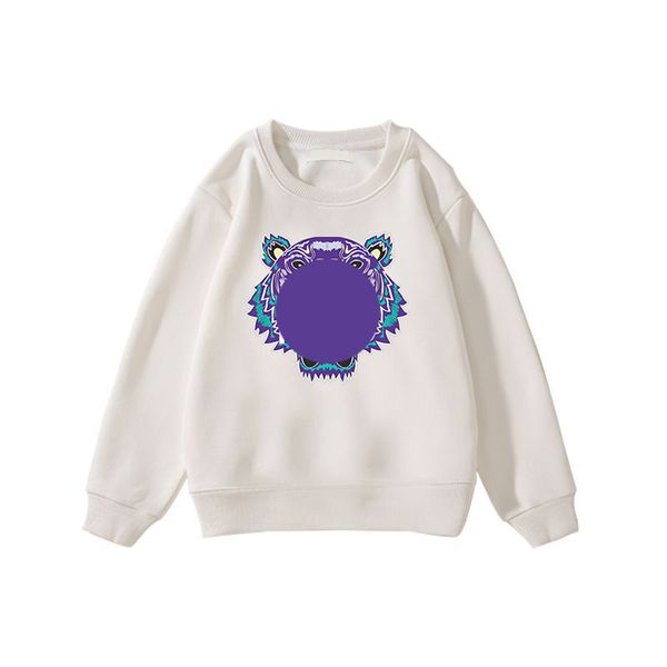 K Designers Abbigliamento per bambini Designer Felpe per bambini Marca Manica lunga Cartoon Stampa Maglione Autunno Inverno Ragazzi Ragazze Lusso 100% cotone Felpa con cappuccio CXD2311212