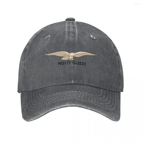 Ball Caps Klasik Moto Guzzi Motosiklet Motorlu Motor Lover Beyzbol Sıkıntılı Pamuk Snapback Cap Seyahat Yapılmamış Yumuşak Şapka