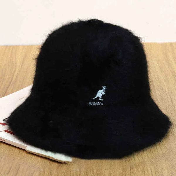 2023 Chapéus de aba larga Chapéus de balde Novo Kangol Kangaroo Dome Rabbit Hair Mulher Bucket Chapéus Multicolor Homem Cps Pescador Chapéu Unissex Casal Modelos Chapéus CYG23110909