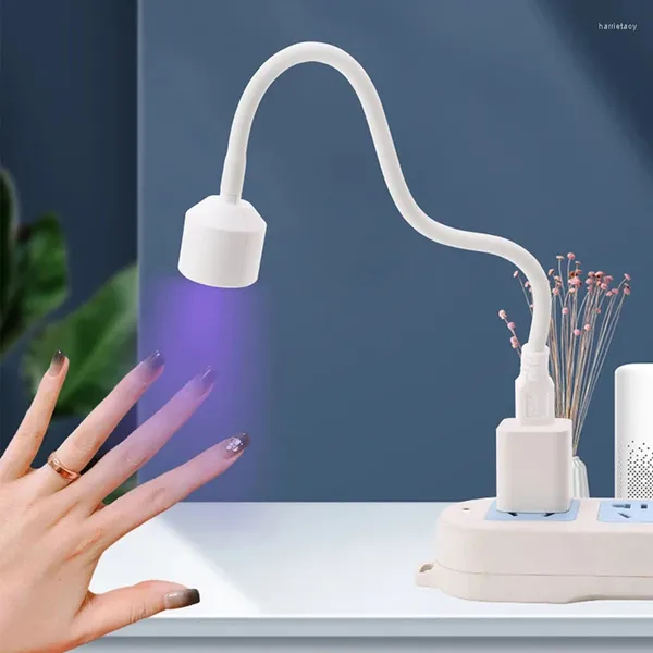 Nageltrockner Mini-Trockner LED-Lampe Faltbarer USB-Härtungslichter Schreibtisch für Gelpoliermittel Schnelltrocknendes Kunst-Maniküre-Werkzeug