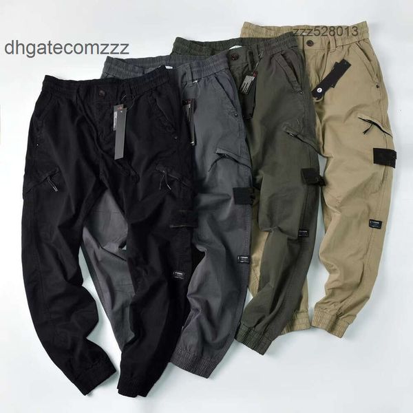 Pantaloni cargo Stones Island da uomo firmati Leggings per papà Pantaloni larghi Harlan a gamba larga Pantaloni ravanello casual Autunno e inverno Pantaloni sportivi da lavoro multitasche z55