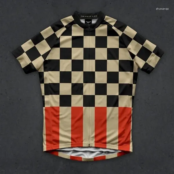 Yarış Ceketleri Twin Altı 6 Camisetas Retro de Manga Corta Para Ciclismo Ropa Hombre 2023
