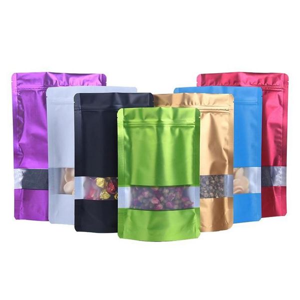 Bolsas de armazenamento colorf Doypack Aluminium Foil Package Package Sacag