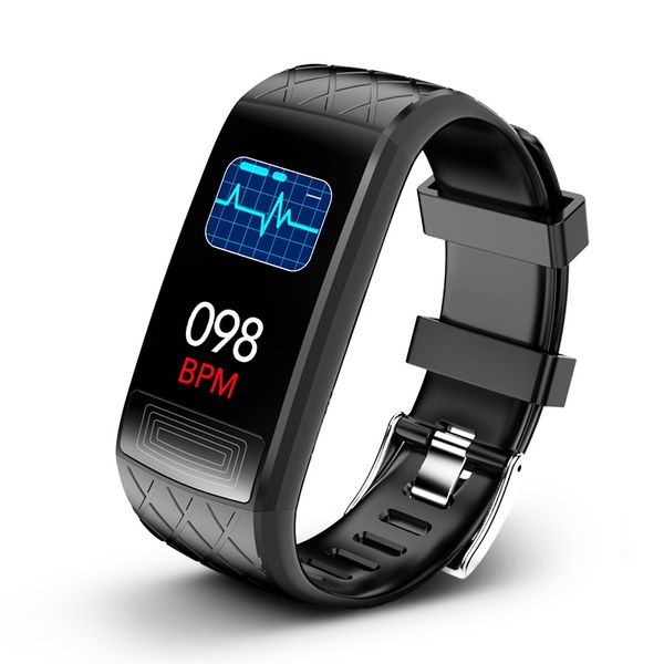 V3E ECG Smartwatch Men Women HRV Freqüência cardíaca Monitor de pressão arterial Esporte Sport Smart Watch Watch Fitness ECG Sleep Tracker