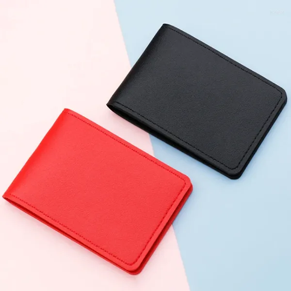 Portari di carte da 2 slot pacchetto Ultra-sottile patente di pacchetto Mini Pacchetto Regalo Solido Unisex Still Case Borse Wallet DropiShipp