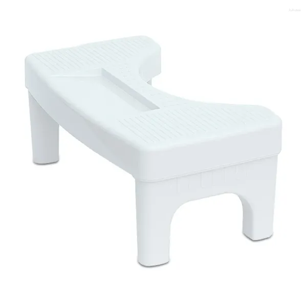 Assento do toalete cobre adulto pé fezes antiderrapante durável suporte pedal mesa de escritório relaxar ajustar postura sentada
