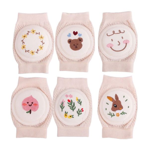 Kinder Socken Korea Baby Knieschützer Modedruck Knieschoner für Krabbeln Kleinkind Sicherheitszubehör Schutz 0 2 Jahre 231120