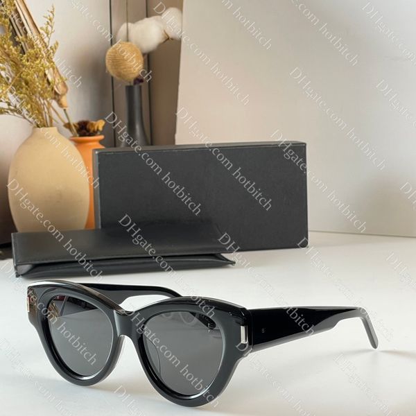 Sonnenbrille mit Katzenauge, Schmetterlingsdesign, schwarze Sonnenbrille für Damen, Mode, klassischer Buchstabe, trendige, coole, unregelmäßige Sonnenbrille