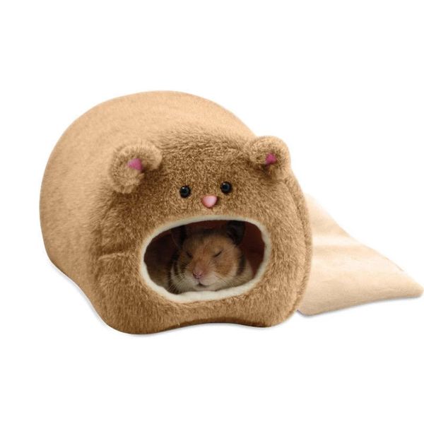 Andere Tierbedarfsartikel Hamster weiches warmes Bett Maus Hängematte Schwein Eichhörnchen Winterhaustierspielzeug Hamsterkäfig Hängenest und Kissentier 231120