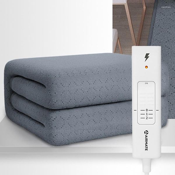 Coperte Foglio riscaldato a doppio riscaldamento 220 riscaldamento elettrico Single riscaldatore inverno Cobijas Sicurezza coperta ww50eb