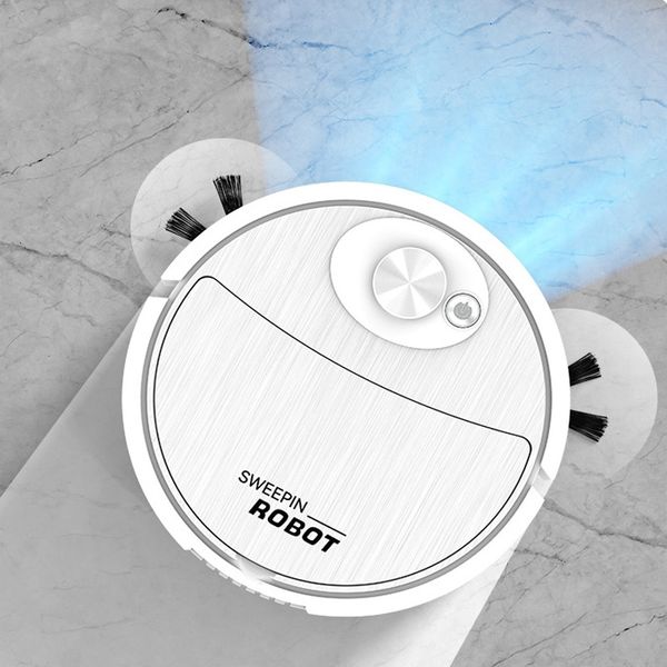 El İtme Süpürücüler Temizleyici Akıllı Robot Elektrikli Temizlik Zemin Süpürücü Ev Ev Paspası Süpürge Süpürme Otomatik Makine Toz Halı Fırçası 230421