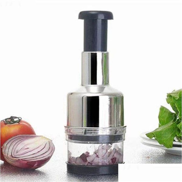 Obst Gemüse Werkzeuge Kreative Knoblauch Chopper Multifunktions Zwiebel Slicer Cutter Dicer Utensilien Neue Schäler Manuelle Lebensmittel Küche Kochen Dhmp2