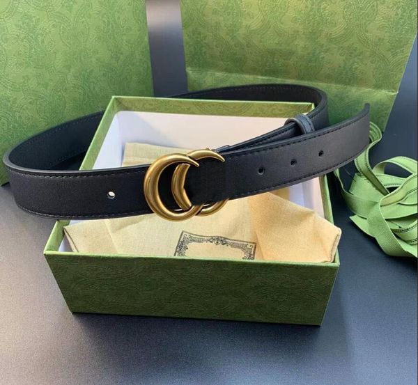 Cintura Designer Cintura nera di alta qualità delicata da uomo e da donna 2.0 2.8 3.4 3.8 cm Cintura retrò di marca di lusso per viaggi all'aperto